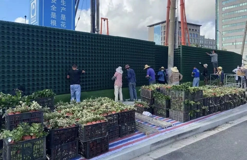 Vertical grandes macetas de plástico Bote Fuentes de jardín