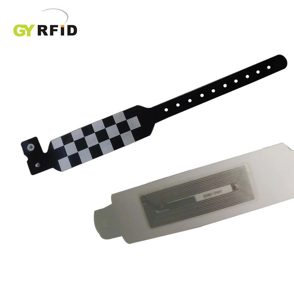 Gyrfid bedruckbares Papier NFC Armband für Musikevent Wrp15