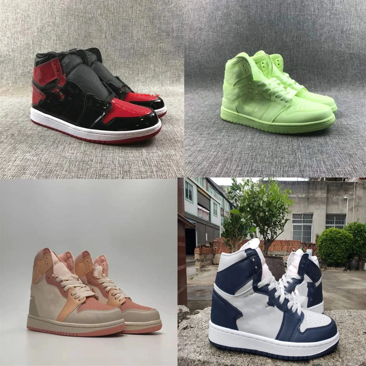 Wholesale/Supplier 5A Men Women Air Jor-Dan 1s 3m Reflect Light Trophy Room Warriors Putian Shoes