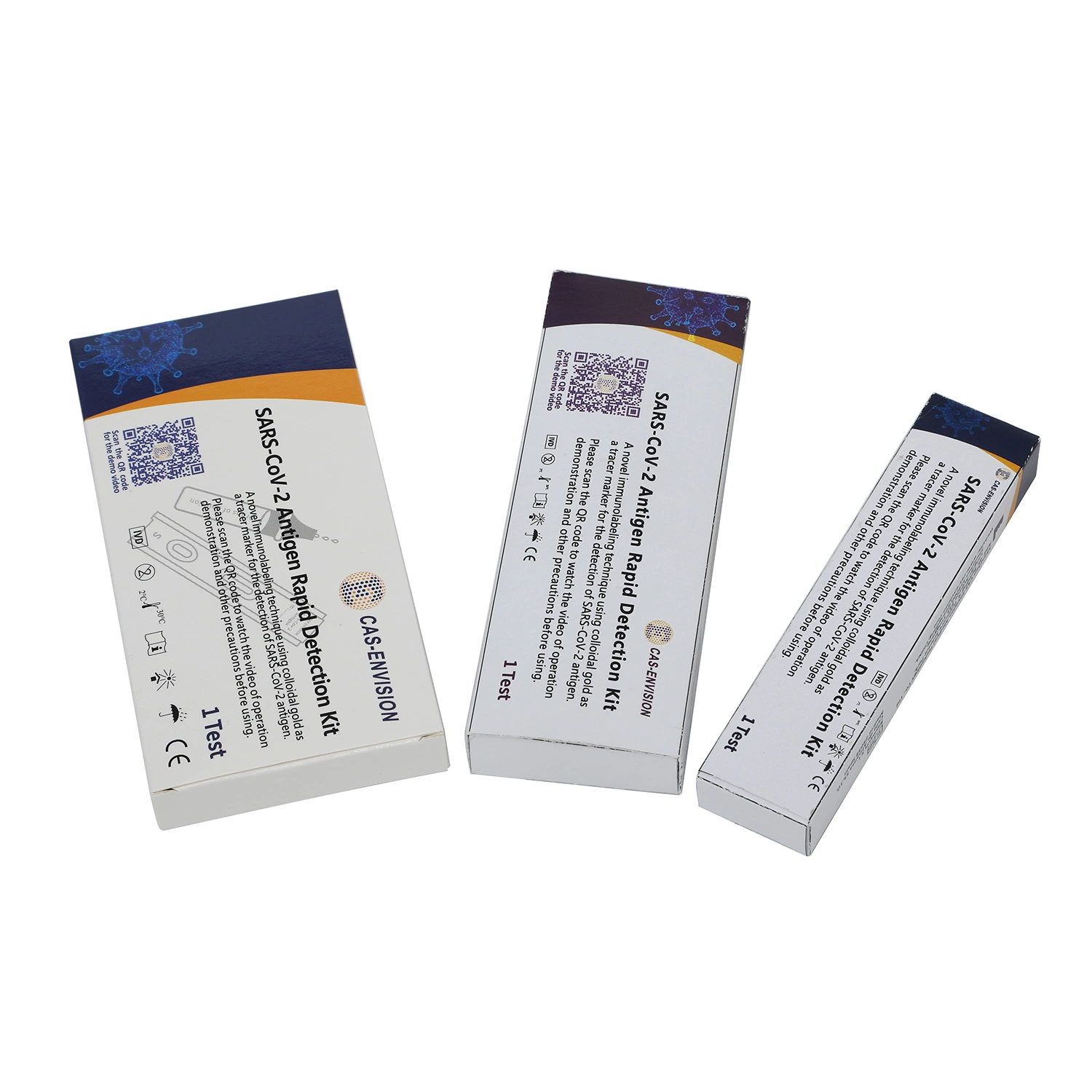 اختبار ذاتي سريع Antigen Rapid Testing Kits مع Nasal/Oral/Saliva مجموعة اختبار تشخيصي مع ذاتية Pei ISO13485 ISO9001 Bfarm CE مجموعة أدوات الاكتشاف