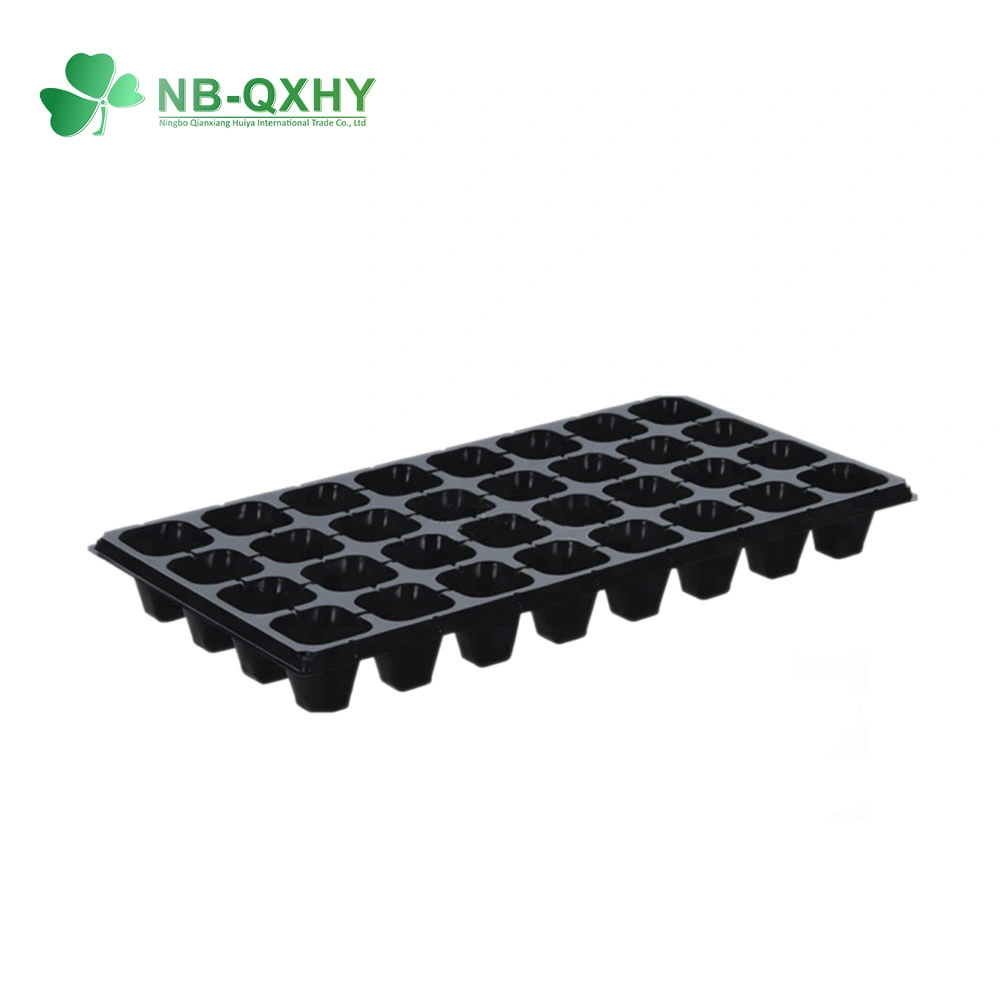 200 Cells Black Seed Plant Plastic Nursery Seeding Germination Plant Trays