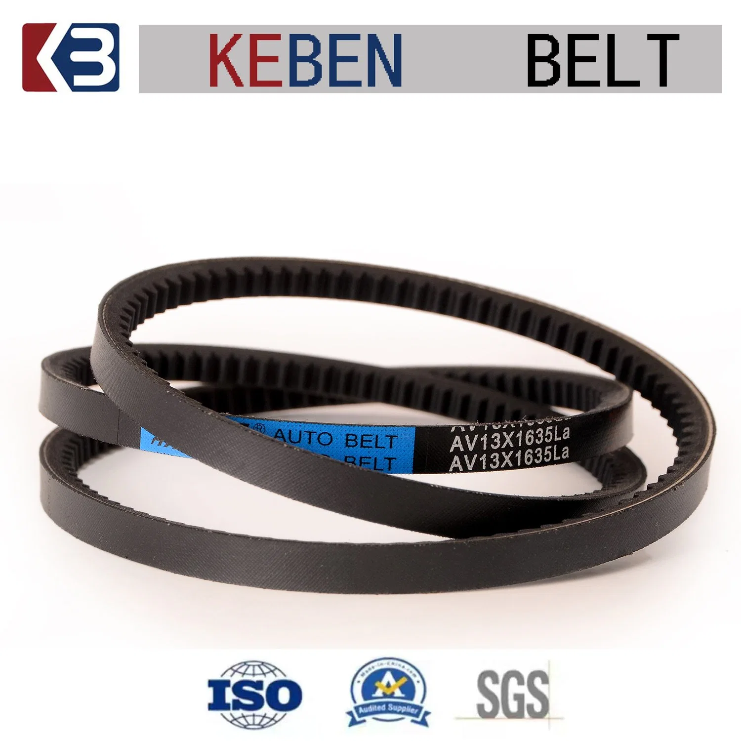 حزام سير مصنوع من النيوبرين الأسنان / مناسب لمحرك هاوفو ويشاي سير المروحة 10 pk1068 V Belt