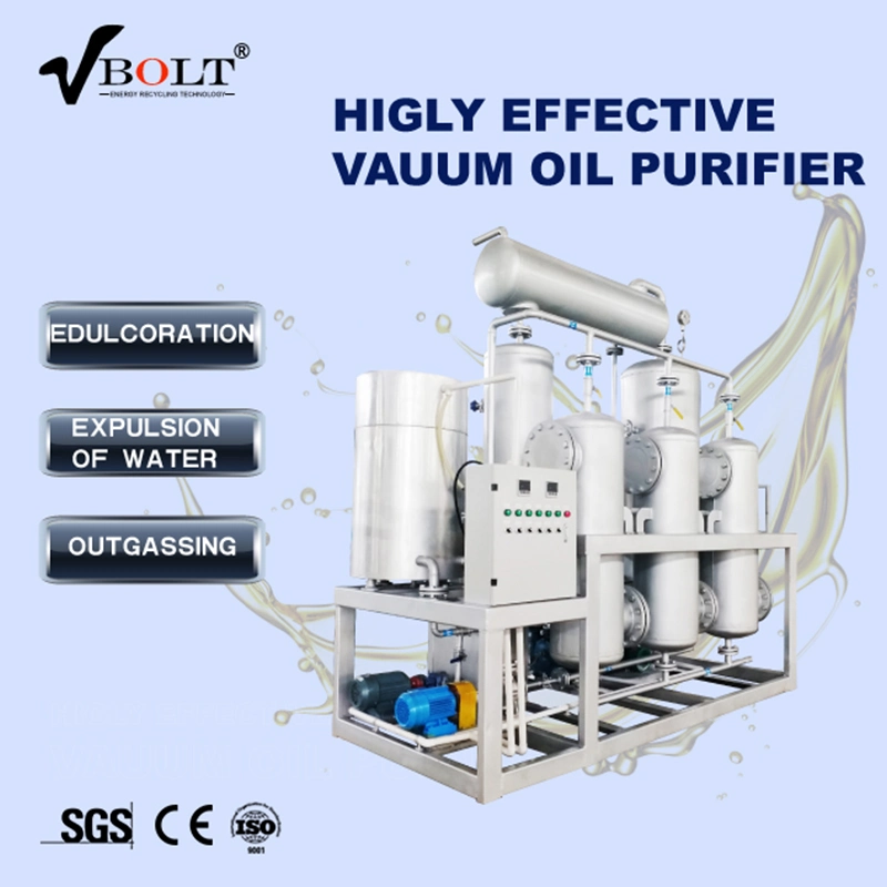 Movable Engine Oil Recycling Transformer Hydraulic Oil Treatment Purifier