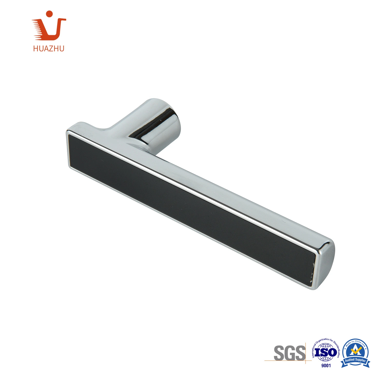 Modern Zinc Alloy Brass Door Handle Pull Handle Doors Accessories/ Silver Color OEM Factory