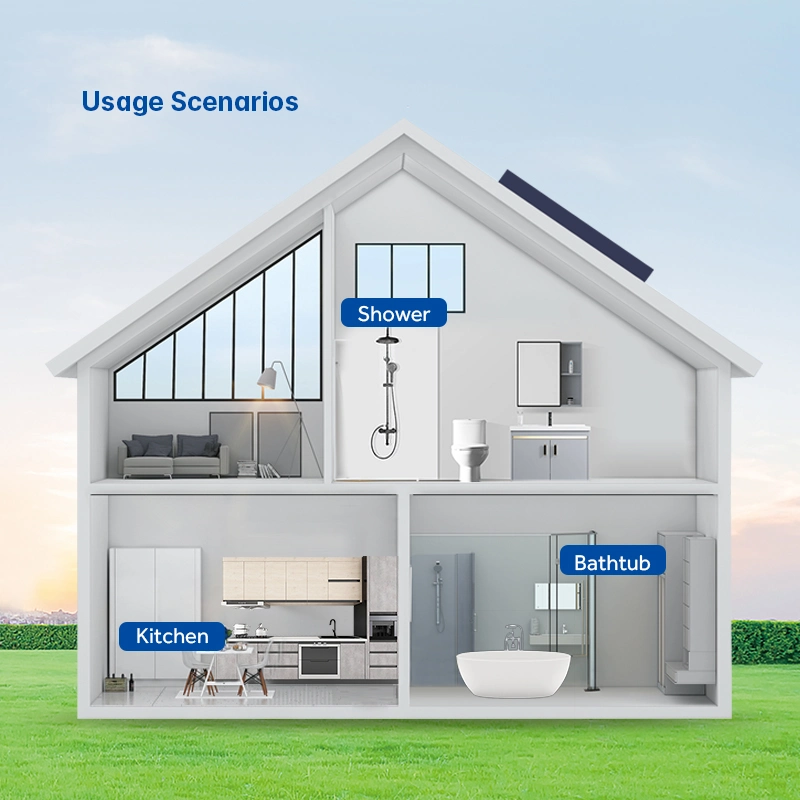 Calidad superior Eco-friendly mantener caliente 3,5kw agua caliente eléctrica instantánea Seguridad de la calefacción para la casa