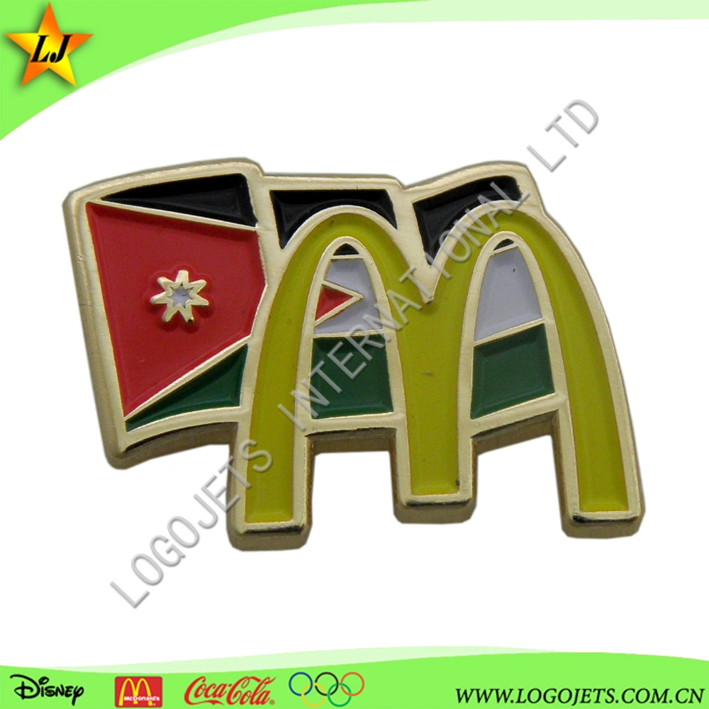 Custom Craft Fashion Promotion Souvenirs métal émail mous et durs Cute émail Épinglette de badge