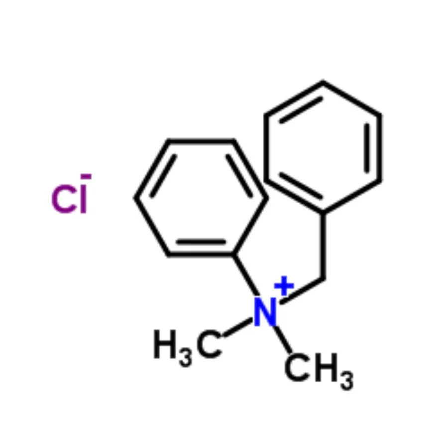 درجة نقاء المواد المرجعية المعتمدة من ISO 99% من CAS رقم 3204-68-0 N-Benzyl-N, N-Dimethylanilinium كلوريد الكلور