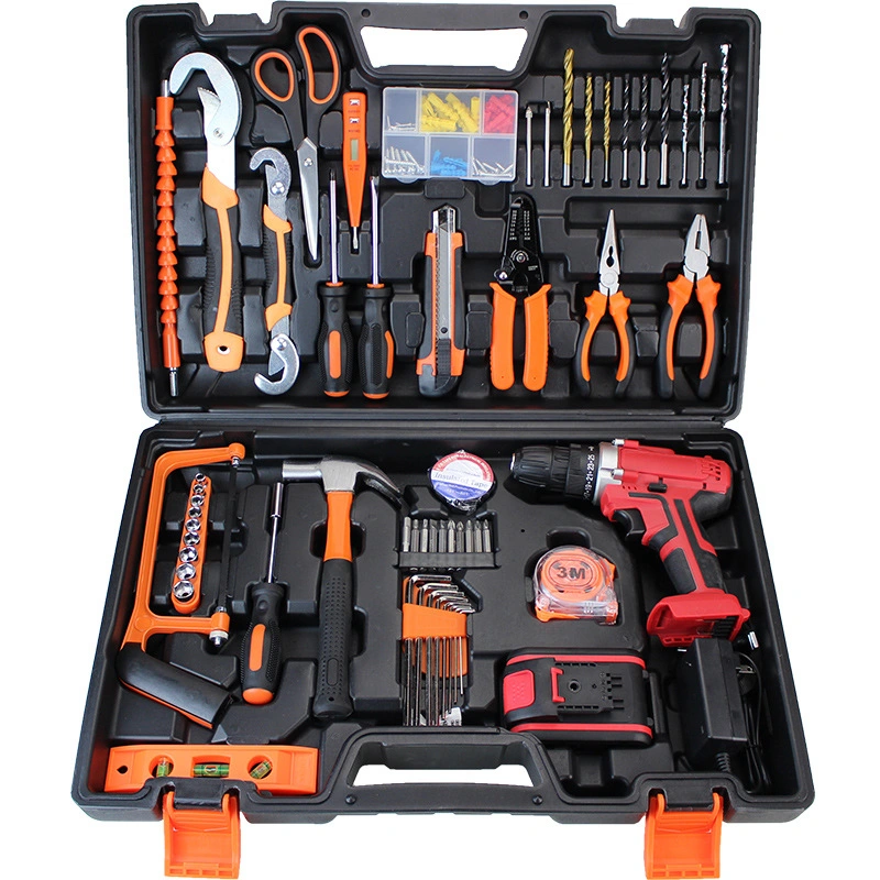 Wholesale/Supplier Custom Maintenance Wood Working Combo Tool Kit Household Repair 82PCS Hardware Tools Set