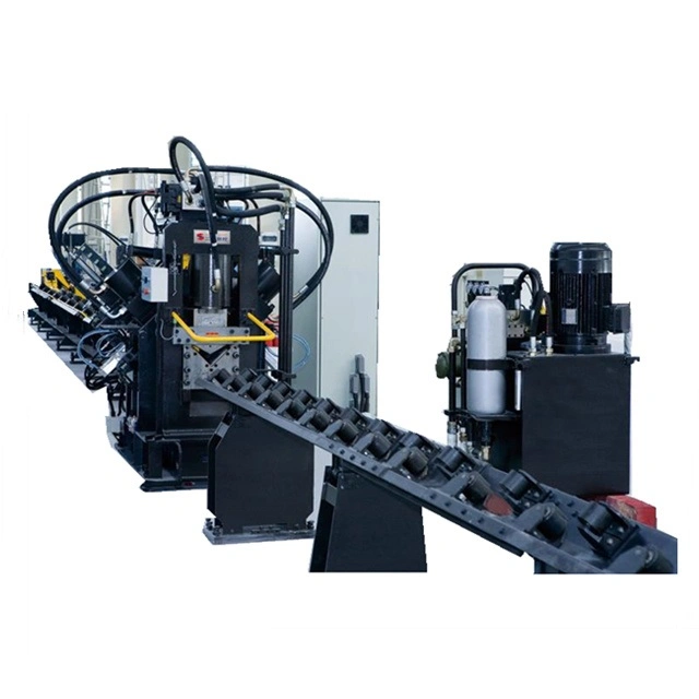 Hidráulico de fabricación avanzada barras de ángulo de la CNC Máquina de corte para el procesamiento de acero