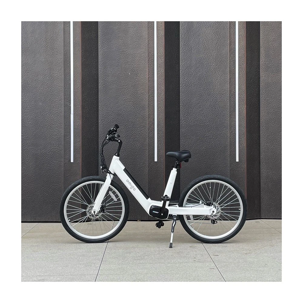 2022 Popular 250W 36V 10.4ah Li Lithium Battery Central Drive Motor Step Through Thru Ladies Fast Adult Aluminum Alloy Electric City Urban Electricial E Bicycle
