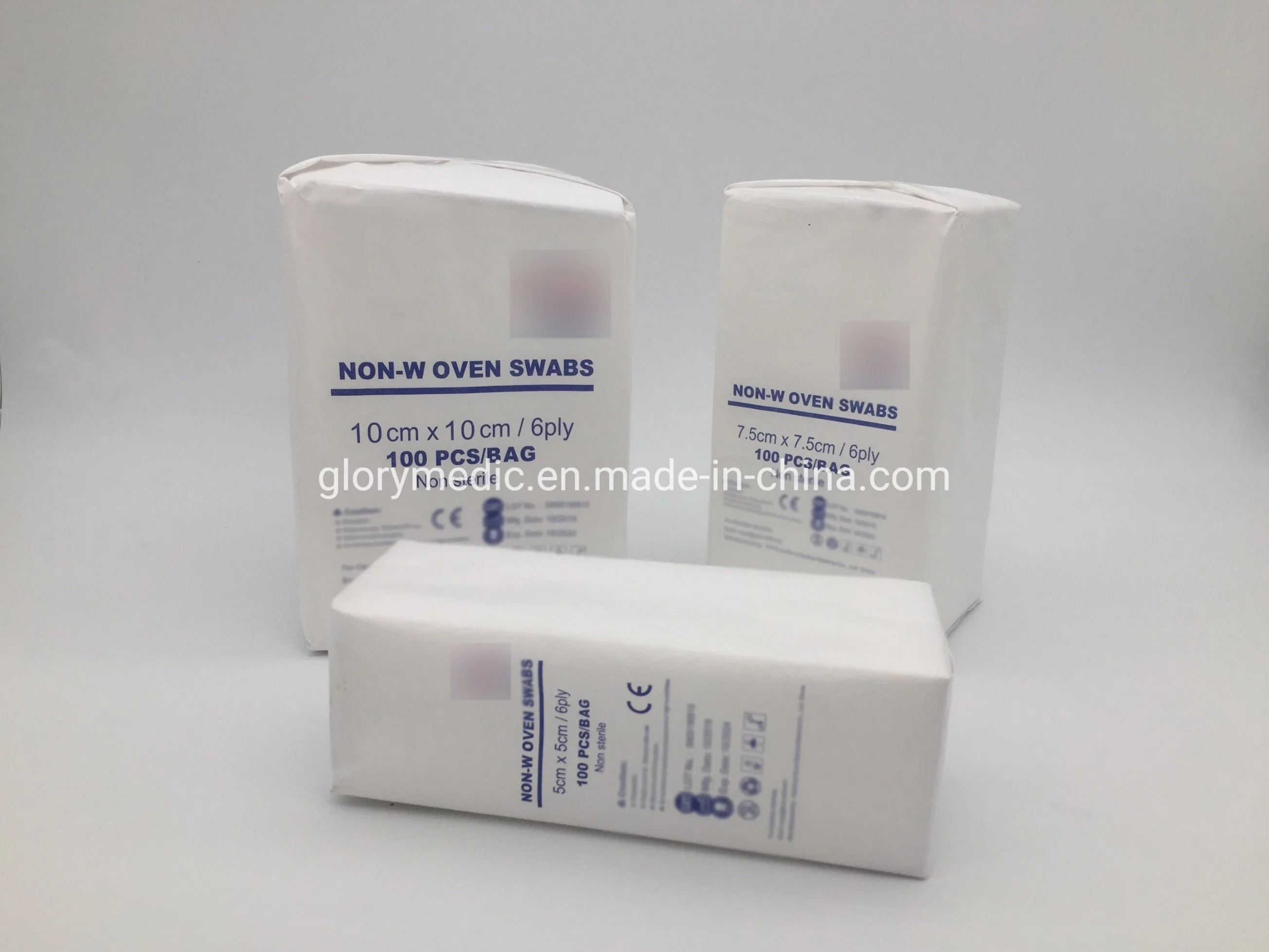 Surgical Manufacturing Medical Gauze Non Woven Gauze Swabs