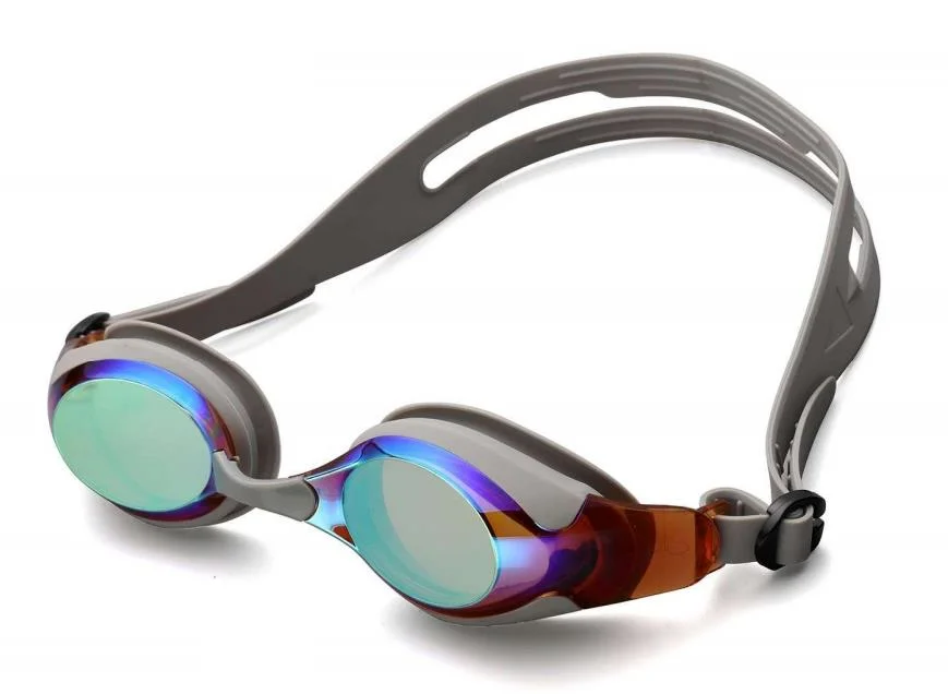 Unisex gafas de natación de adultos y jóvenes con correa ajustable Multicolor gafas de natación