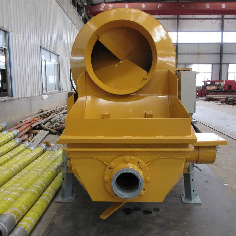 Stationary Concrete Mixer and Pump Machine Concrete Mixer with Pump for Construction Works