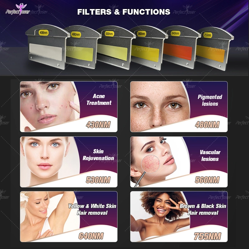 Professionelle Laser-Haarentfernung IPL ELight Opt Fashion Beauty Machine