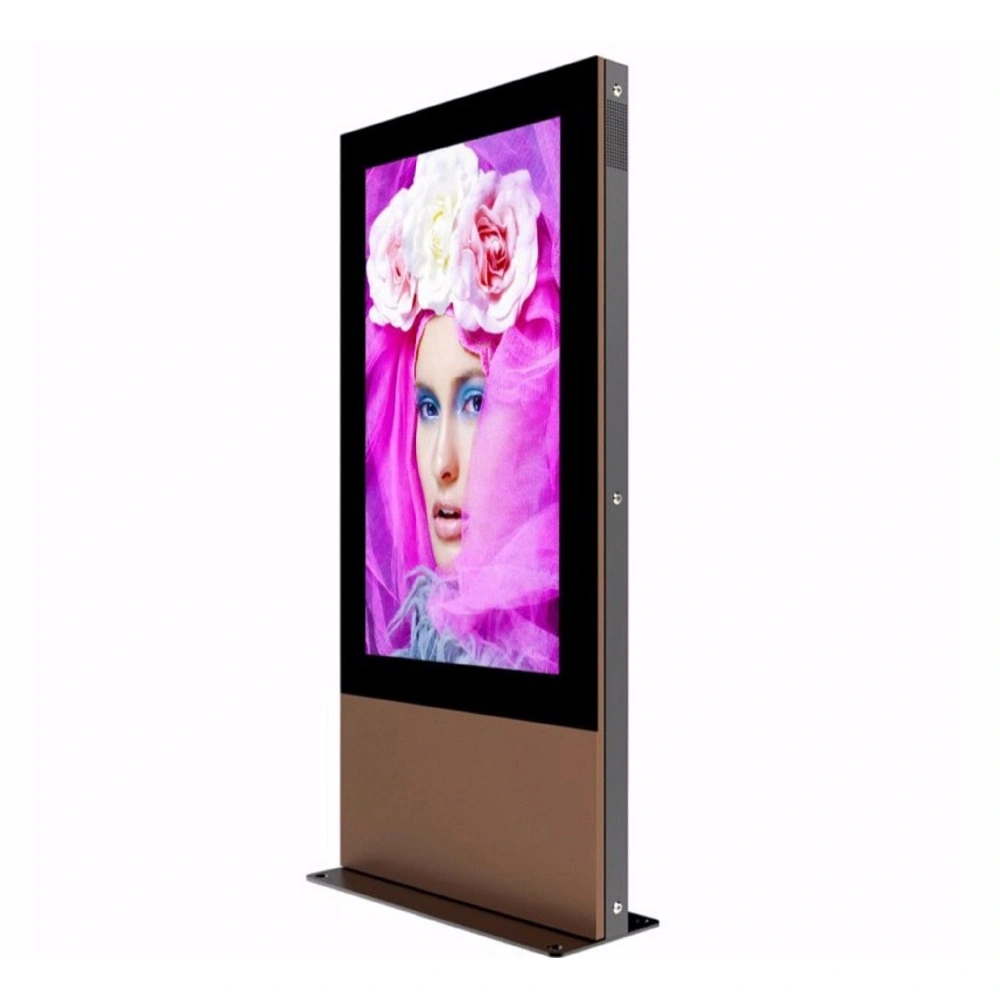 Pantalla LCD de 75 pulgadas con interfaz interactiva de pantalla táctil para exteriores Señalización digital