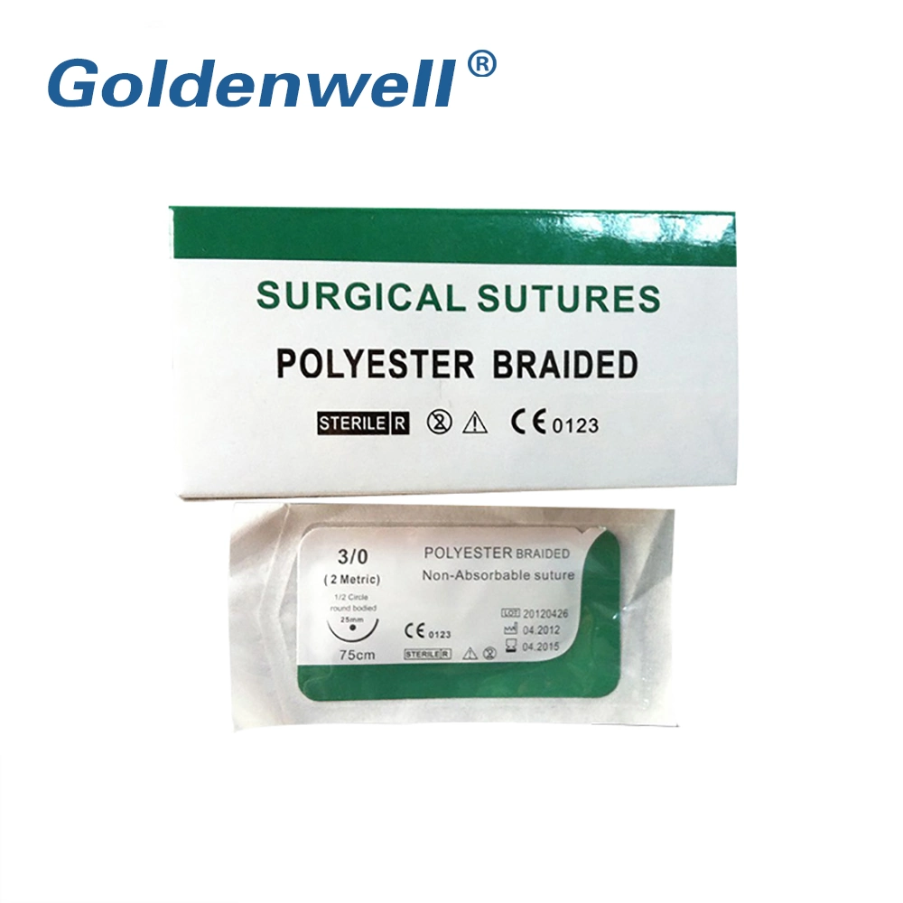 Hot Sale Natural Absorbable Disposable Surgical Suture with Chromic Catgut