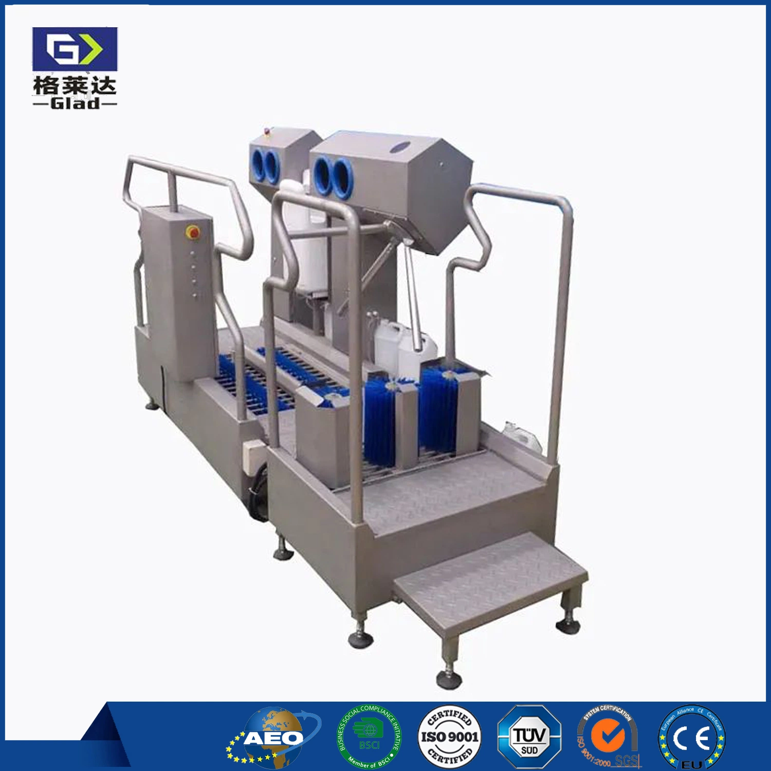 Water Boots Washer Machine Personal Hygiene Stationand Entry Control Devices Automatic Shoe Washing & Disinfection / Hand Washing