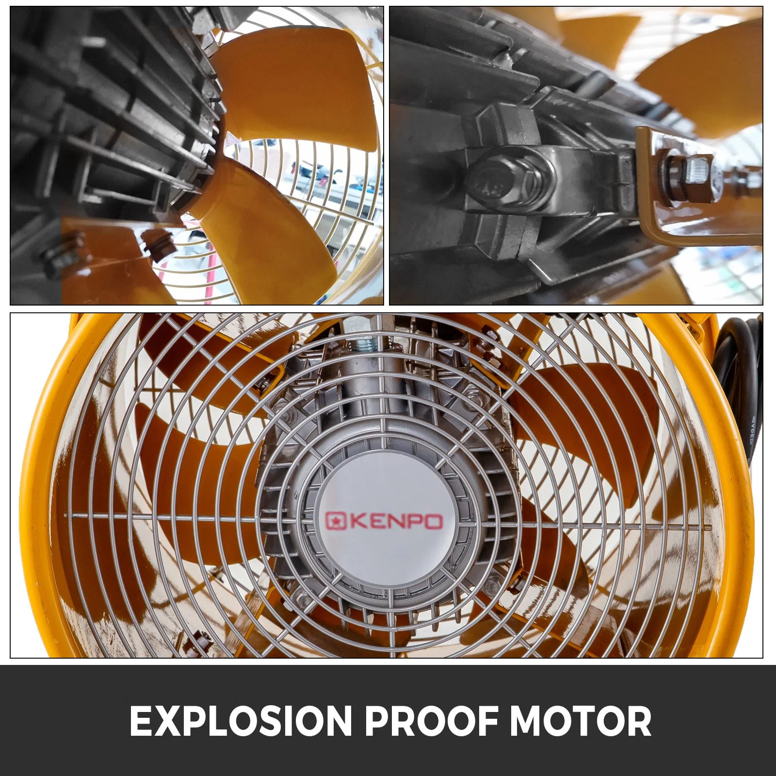 220V Kenpo Portable Explosion Proof Ventilation Fan