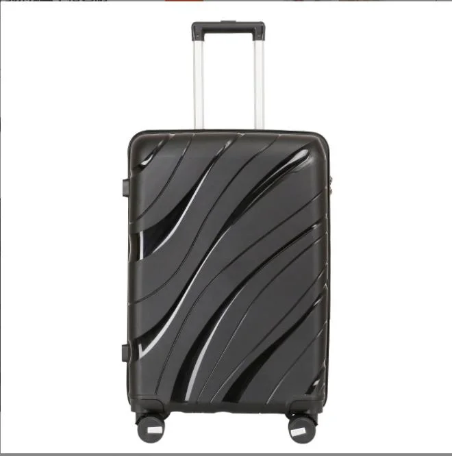 Custom PP Suitcase Carry on Travel Trolley Zipper Luggage