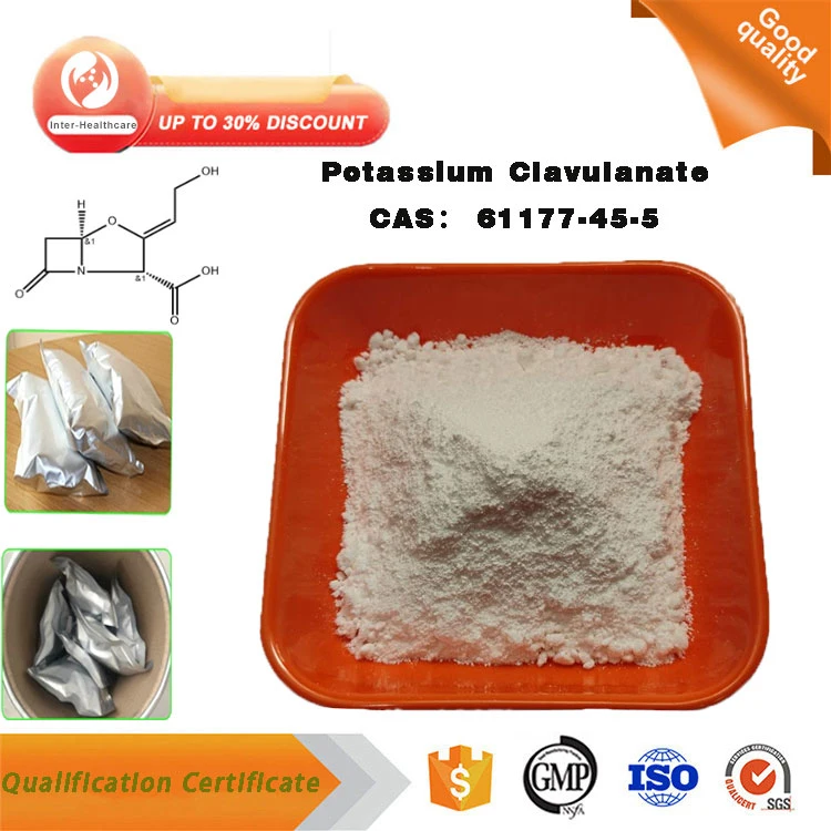 API de alta calidad de polvo de clavulanato de potasio CAS 61177-45-5 Clavulanato de potasio