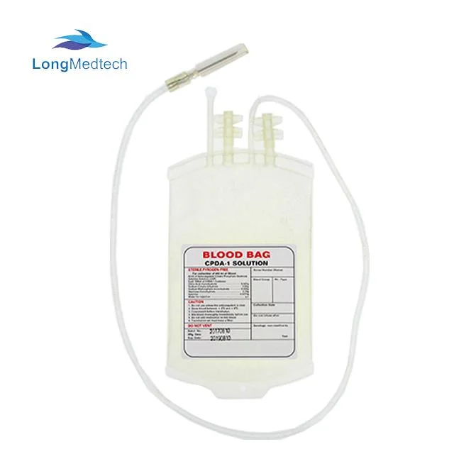 High quality/High cost performance Low Price Single Plastic Blood Bag Medical Disposable Blood Bag