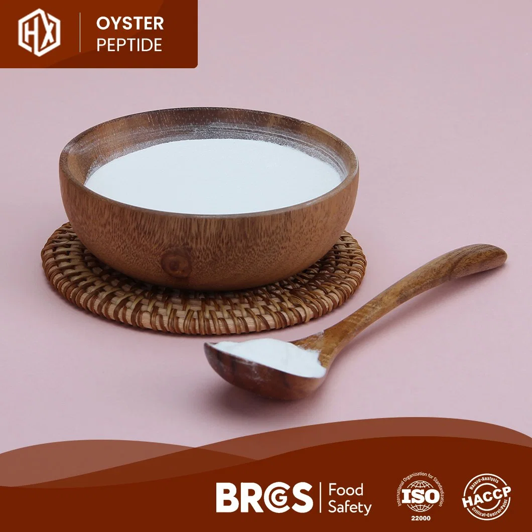 Haoxiang Oyster Oligopeptide ODM protéine personnalisée de l'huître isolat Chine de haute pureté Peptide d'huître poudre de qualité alimentaire peptide de petite molécule peptide d'huître