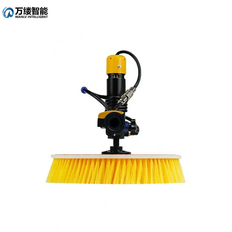 Wanlv Sunny Manufacturer Photovoltaic Cleaning Tool Water Fed Solar Panel Cleaning Brush Kit for Solar Power System Handle Cleaner