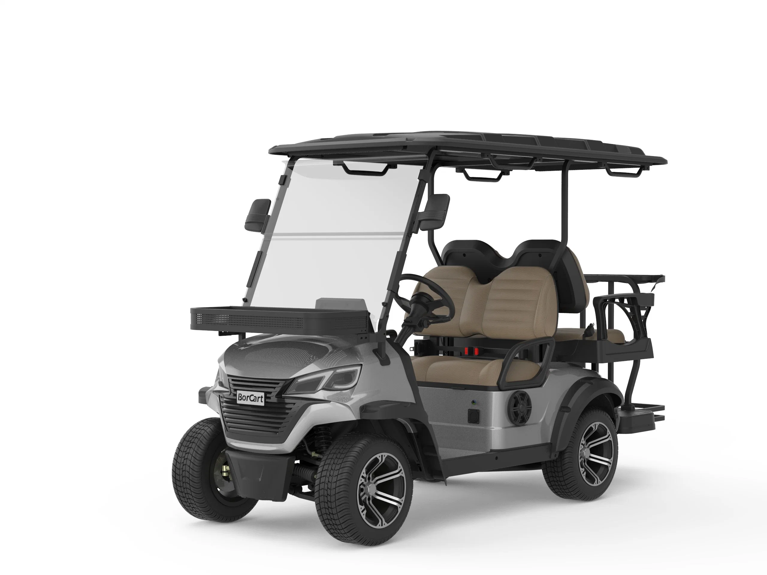 Royal 48V Back to Back Seat Battery Powered Golf Cars for Golf Course