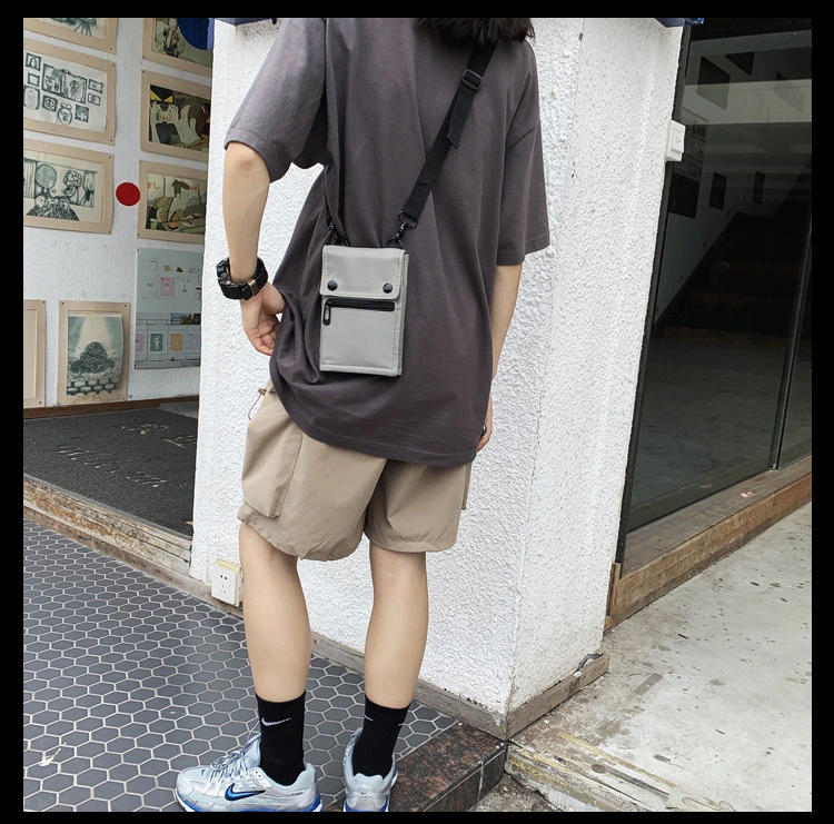 Japanese Style Nylon Mini Unisex Crossbody Messenger Bag