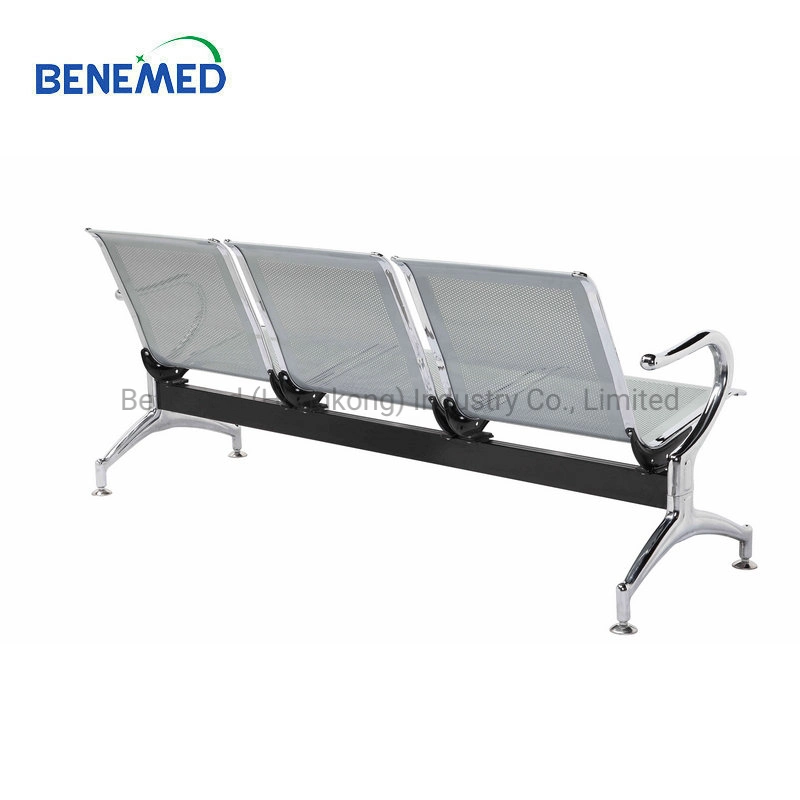 Medical Bench Metal Reception Waiting Room Chairs for Hospital Use