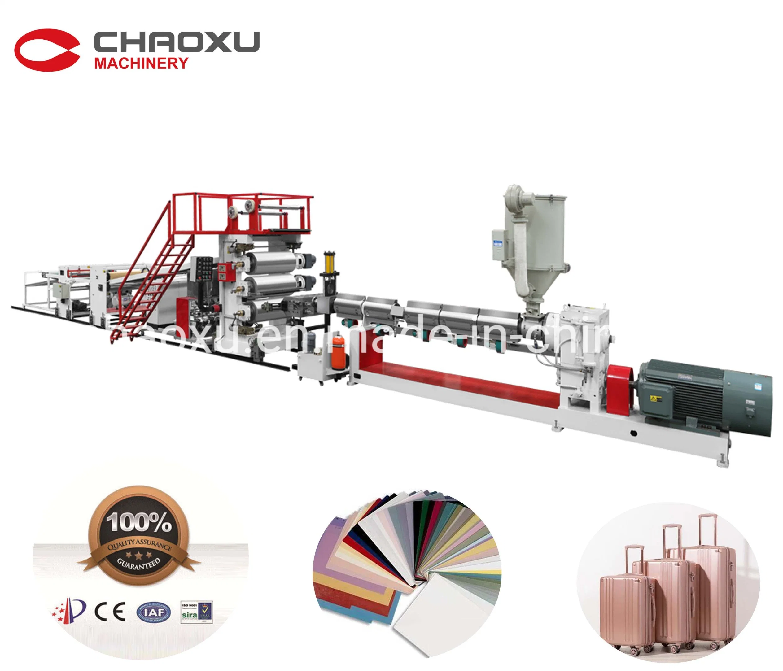 Chaoxu Uniform Easy Operation Plastic Composite Profile Extrusion Machine Yx-21A