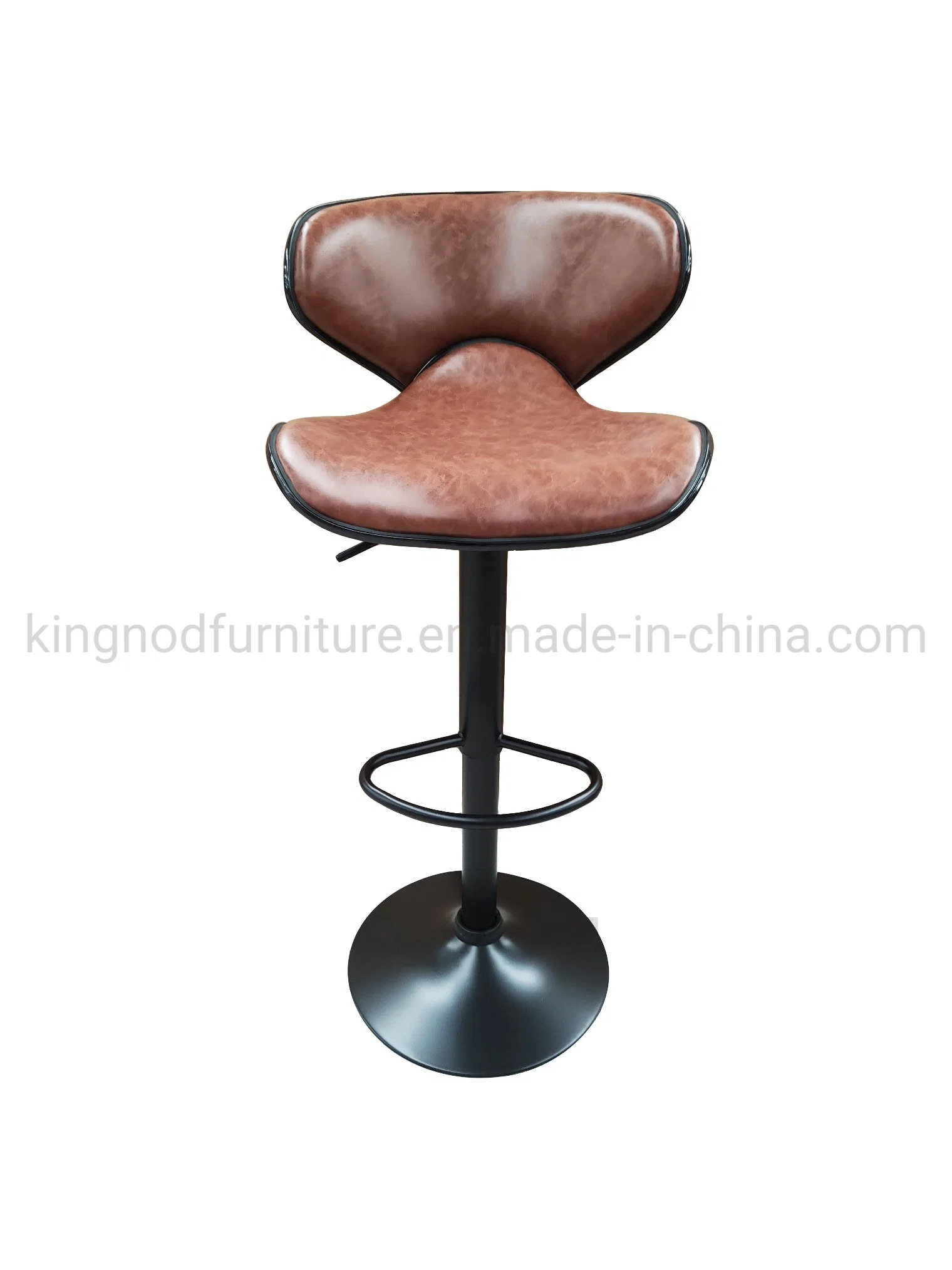 Wholesale/Supplier Modern PU Leather Seat Low Back Swivel Adjustable Bar Chair Stool