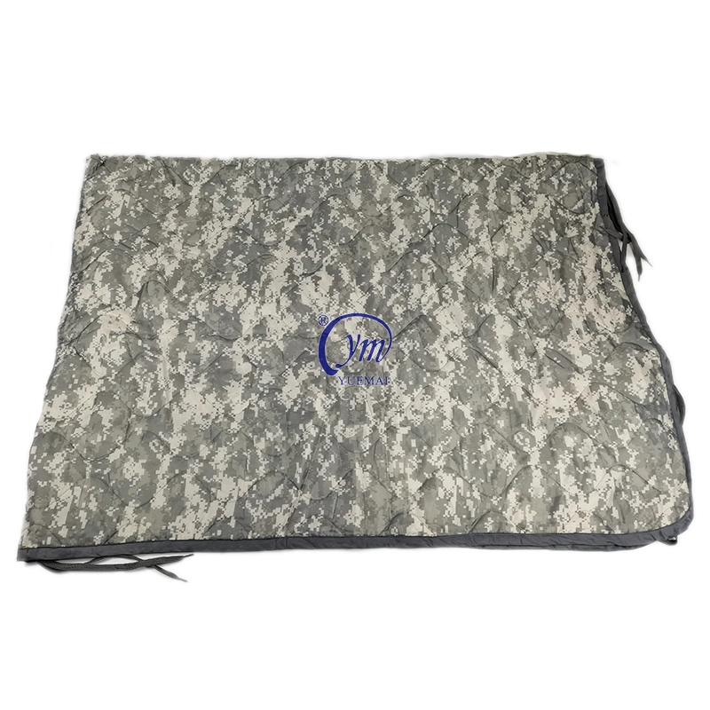 Military Acu Woobie Blanket with Pillow&Head Zipper Poncho Liner