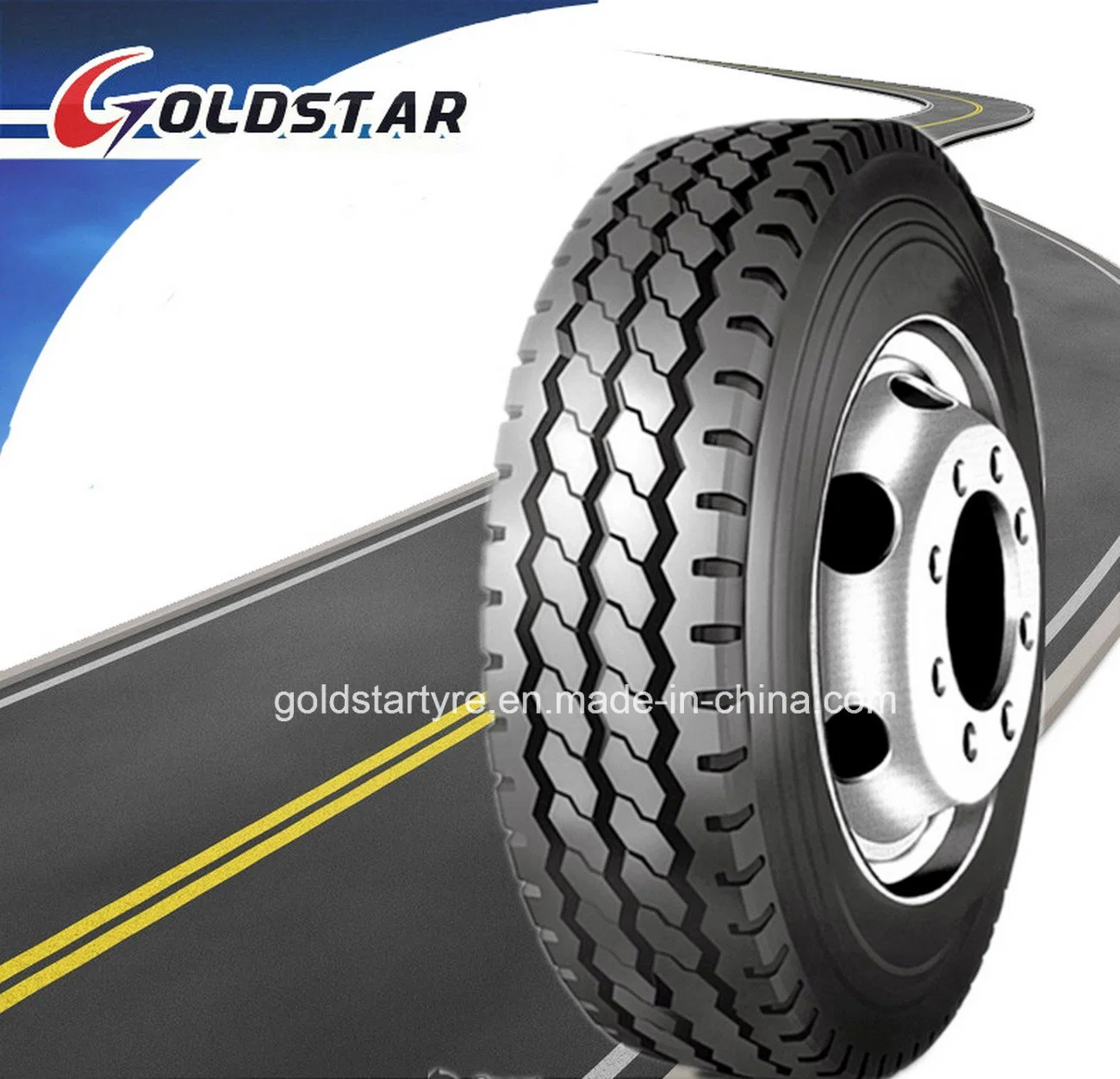 Pneu de roue de camion Goldstar 10r22.5