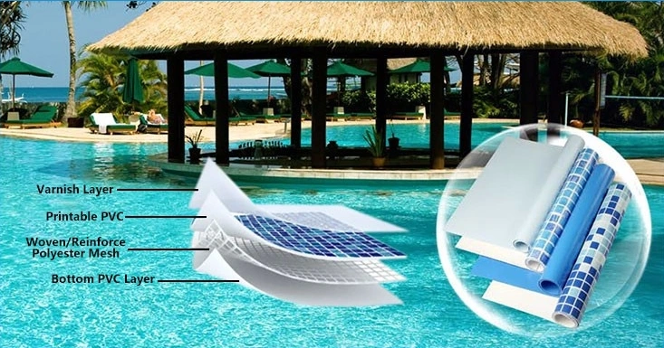 بطانات بركة سباحة Derflex Vinyl Liner Pool، بطانة بركة سباحة من الفينيل