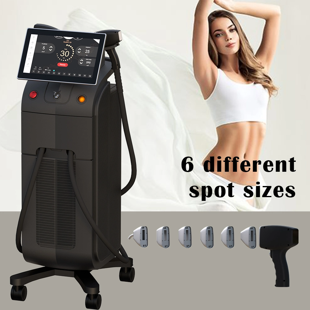 6 Into 1 755nm Alex 1064nm 808nm Diode Laser Depilacion 810nm Laser Hair Removal Machine Price