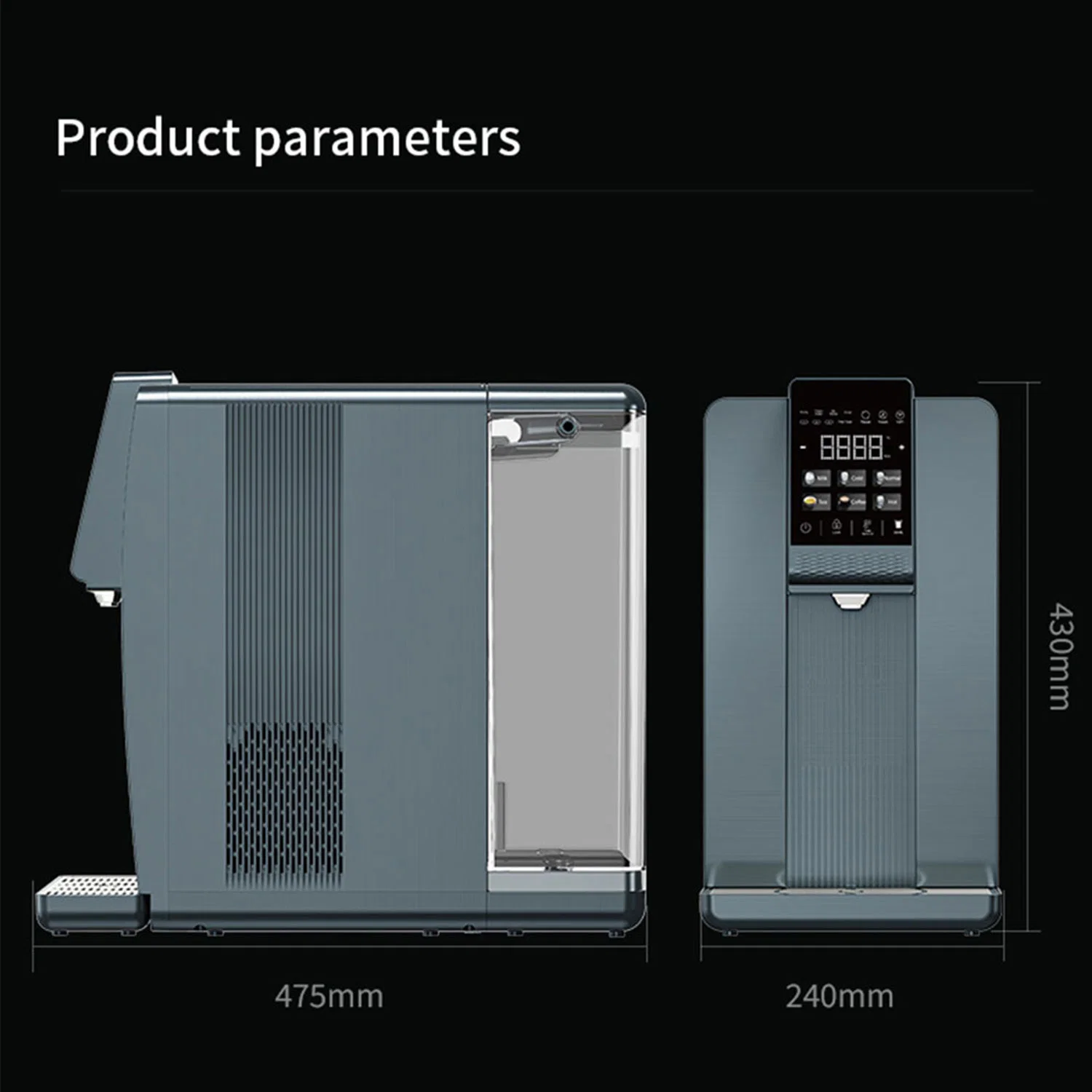 Singapur Smart 3 segundos Instant Hot Cold UV purificador de agua, OEM ODM Factory 200g RO Reverse Osmosis dispensador de agua