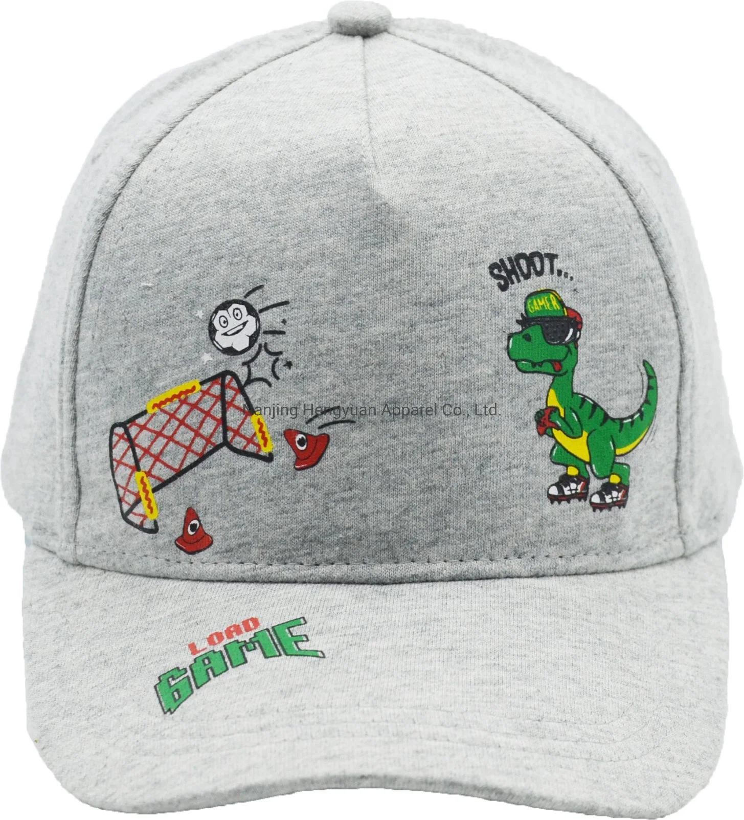 Wholesale/Supplier Boys Baseball Cap in 100% Cotton Jersey Fabric and Cartoon Print