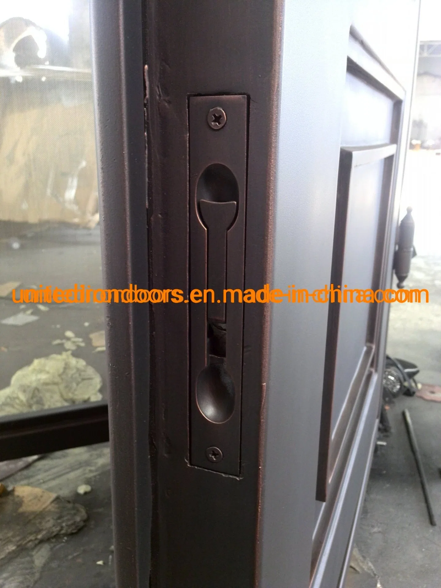 Original Factory Direct Flat Top Front Iron Door (UID-D043)