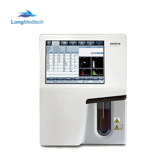 Mindary Auto 5 Part Hämatologie-Analysator Cbc Test Blutanalysator Maschine Bc 5000