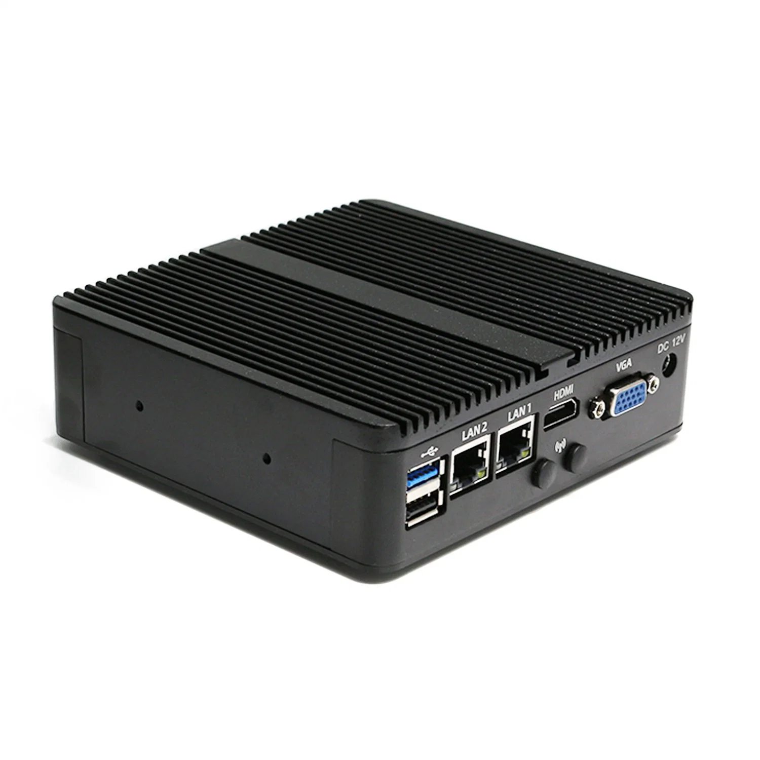 Design sem ventoinha Mini PC Hardware de Baixa Potência Industrial Computer tudo em um mini desktop PC