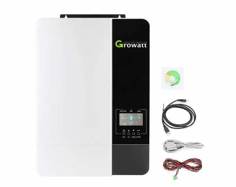 Growatt MPPT Hybrid Inverter Photovoltaic SPF3500 Es SPF5000 Es 3K 3.5K 4K 5K 3 Phase Solar Power Inverter Price on off Grid in Stock Enery Storage Inverter