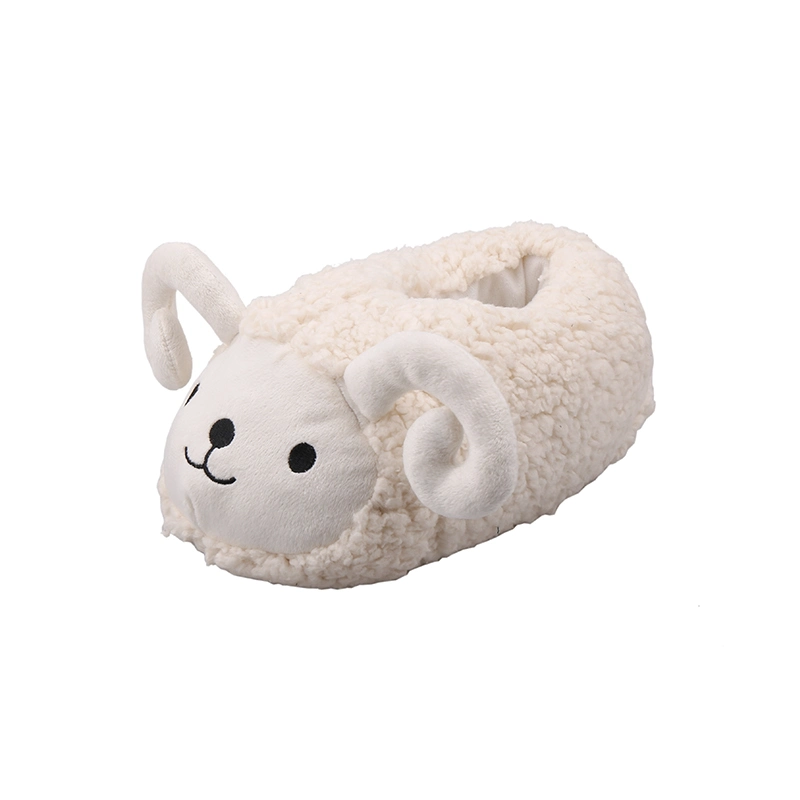 En forme de moutons en peluche de haute qualité accueil Indoor pantoufles