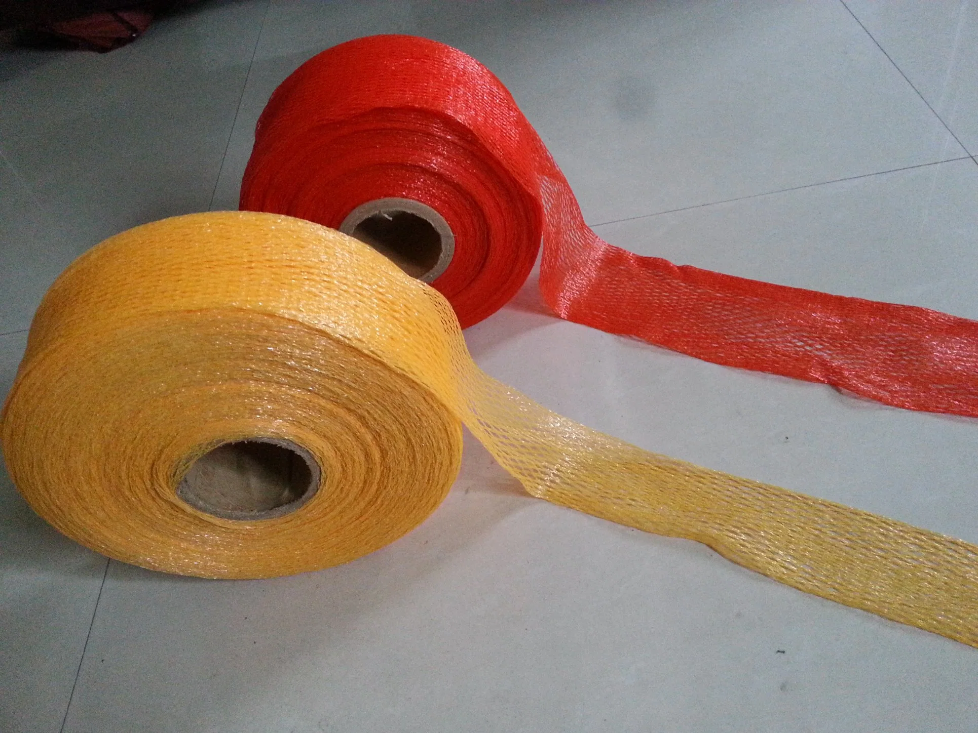 PE Knitted Tubular Net Roll Mesh Bag for Orange Fruits Packaging