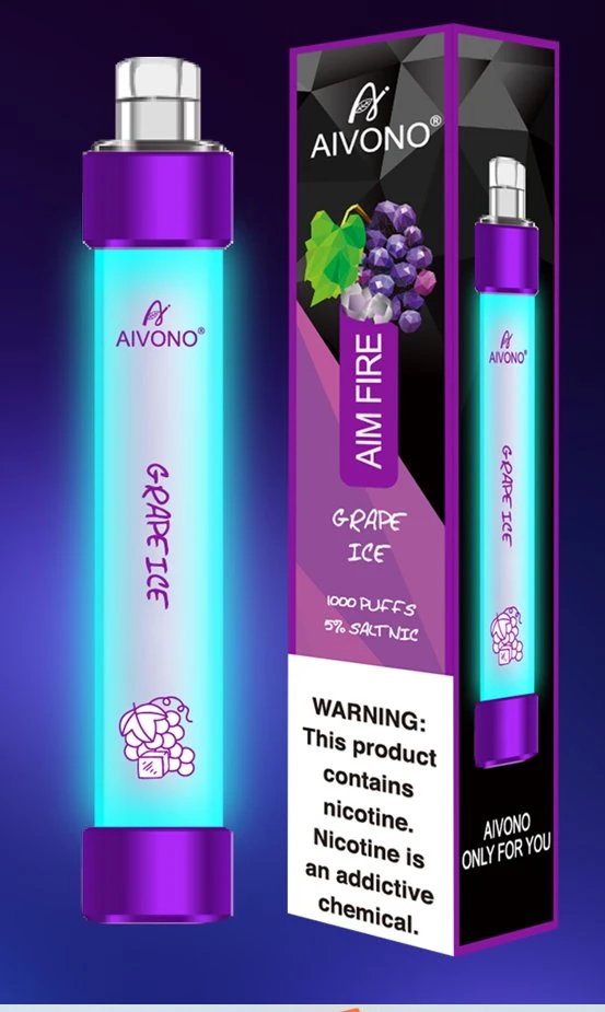 Aivono 2021 Новый дизайн одноразовые стилус Vape Vaporesso Electronic Cigarette С светодиодным светящимися испарителем High quality/High cost performance 