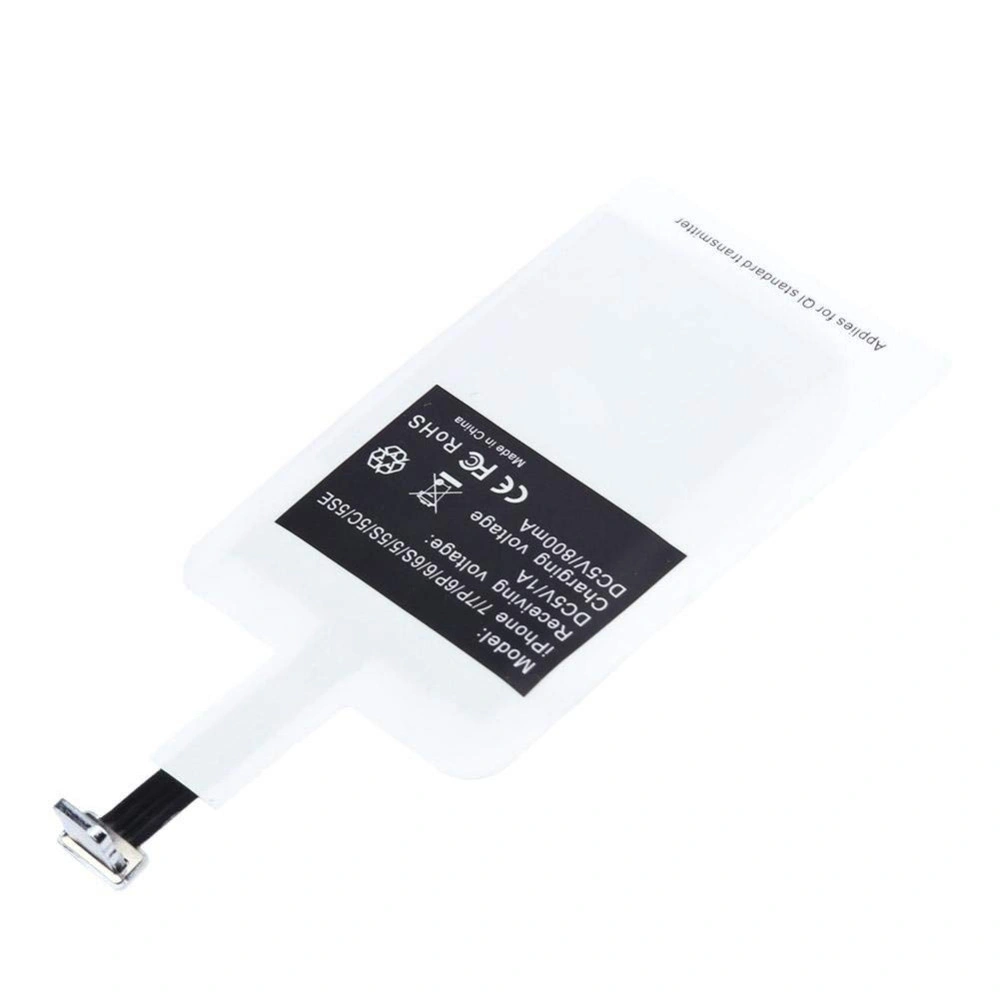 Le Qi chargeur sans fil Smart adaptateur de charge et Receiver pour iPhone Charing Pad