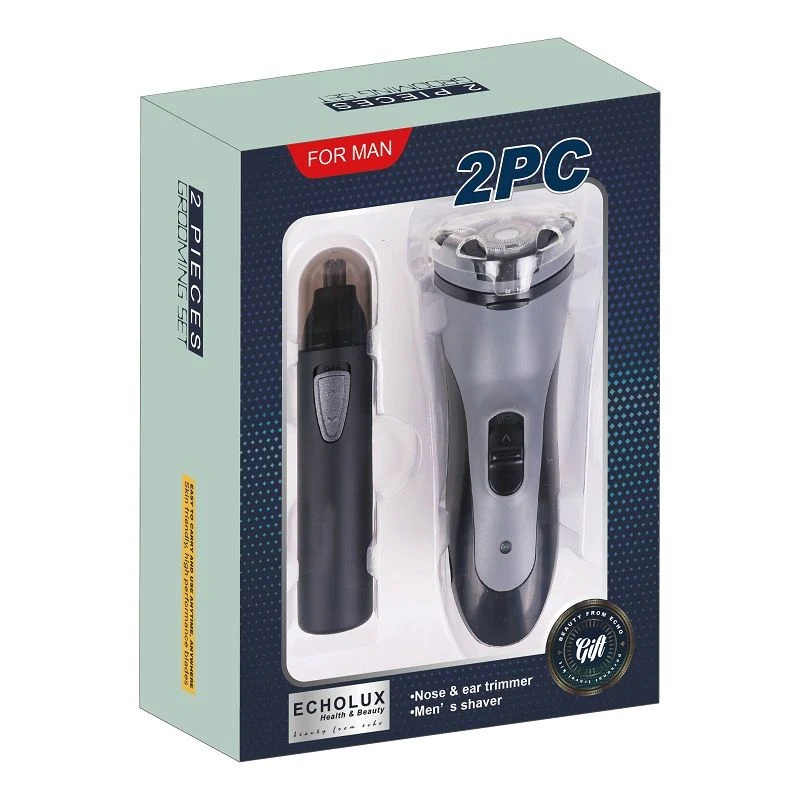 Carregamento USB lâmina em aço inoxidável barbear sem dor nariz elétrico Conjunto de ferramentas para remoção de pêlos do aparador do aparador de cabelo