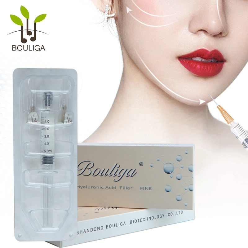 Bouliga Injectable Dermal Facial Filling 5ml Cheek Augmenation Hyaluronic Acid Dermal Filler