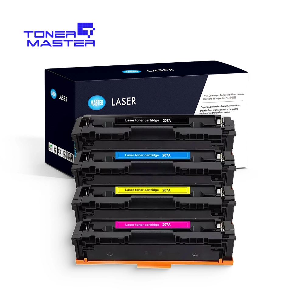 Wholesale/Supplier Compatible Smpante Toner Cartridge 207A W2210A W2211A W2212A W2213A With Chip For HP Color LaserJet Pro M255nw 282 283