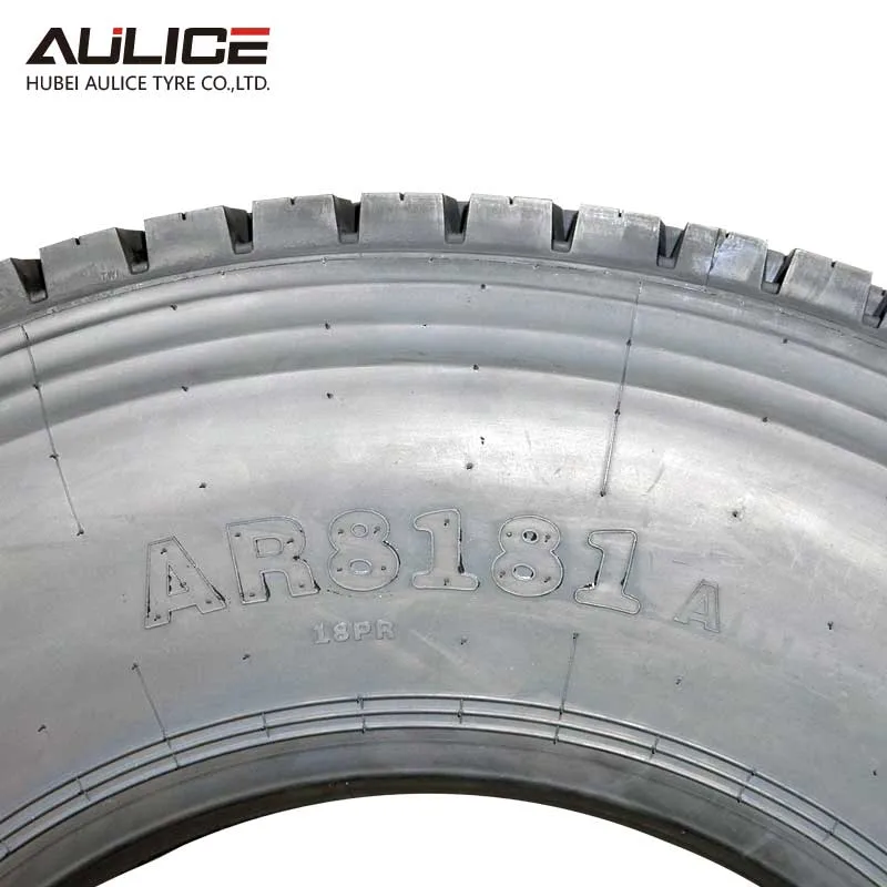 11R22.5 AULICE China Brand wholesale simi truck tire Tubeless Truck tyres price with Low Fuel Consumption and Long Mileage (AR8181)